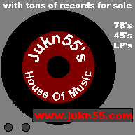 Jukn55's House Of Music, with tons of records for sale